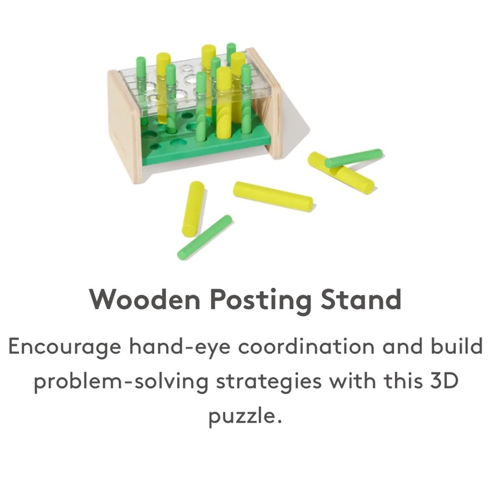 Lovevery Wooden Posting Stand